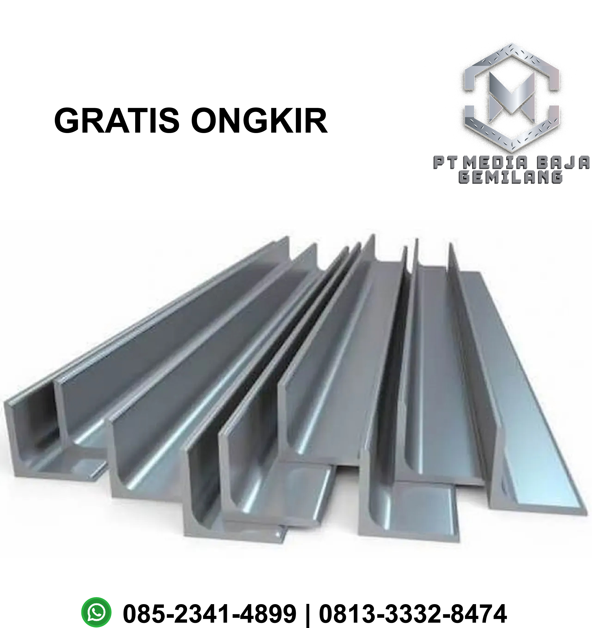 Besi Siku 22 X 22 X 1.4mm X 6m