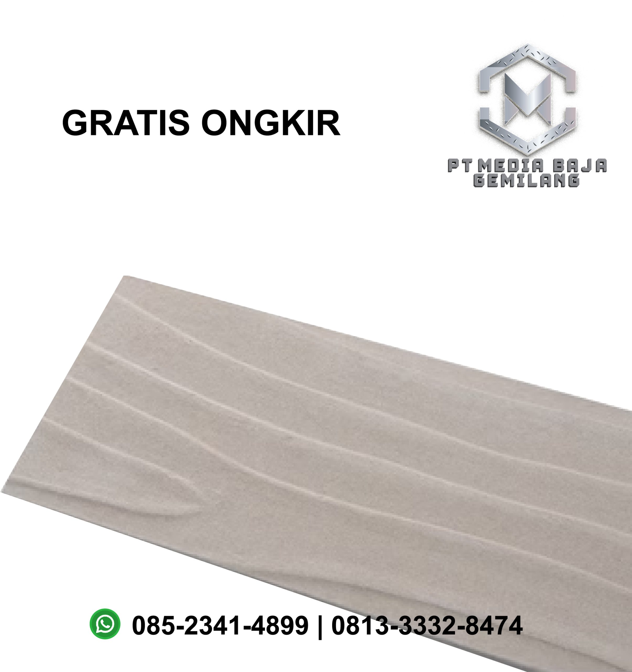 Lisplank Urat Kayu 8mm X 20cm X 3.66m